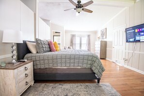 4 chambres, bureau, fer et planche à repasser, Wi-Fi gratuit