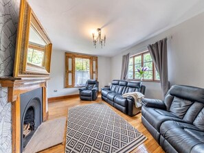 TV connectée, cheminée