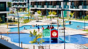 3 outdoor pools - Flat Makia Beach Experience - Muro Alto (Ipojuca)