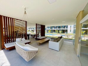Terrace/patio - Flat Makia Beach Experience - Muro Alto (Ipojuca)