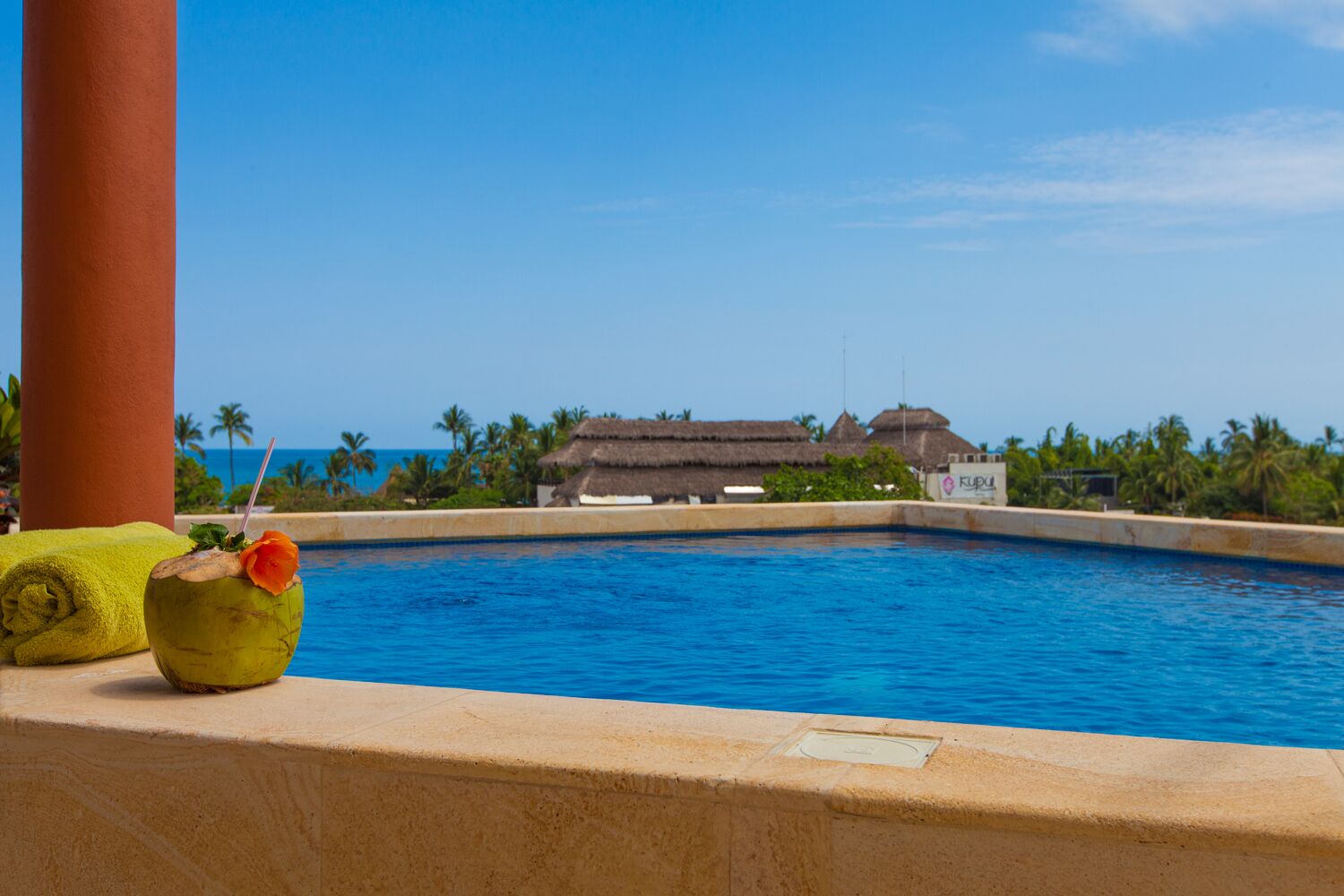 Rooftop pool