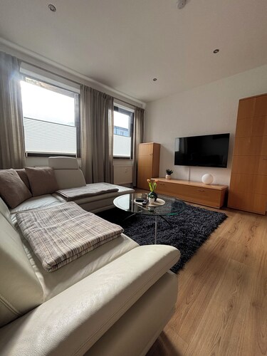 Ferienwohnung Alte Volksbank Nauendorf - Wohnen Sie in einer ehemaligen Bank.