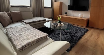 Ferienwohnung Alte Volksbank Nauendorf - Wohnen Sie in einer ehemaligen Bank.