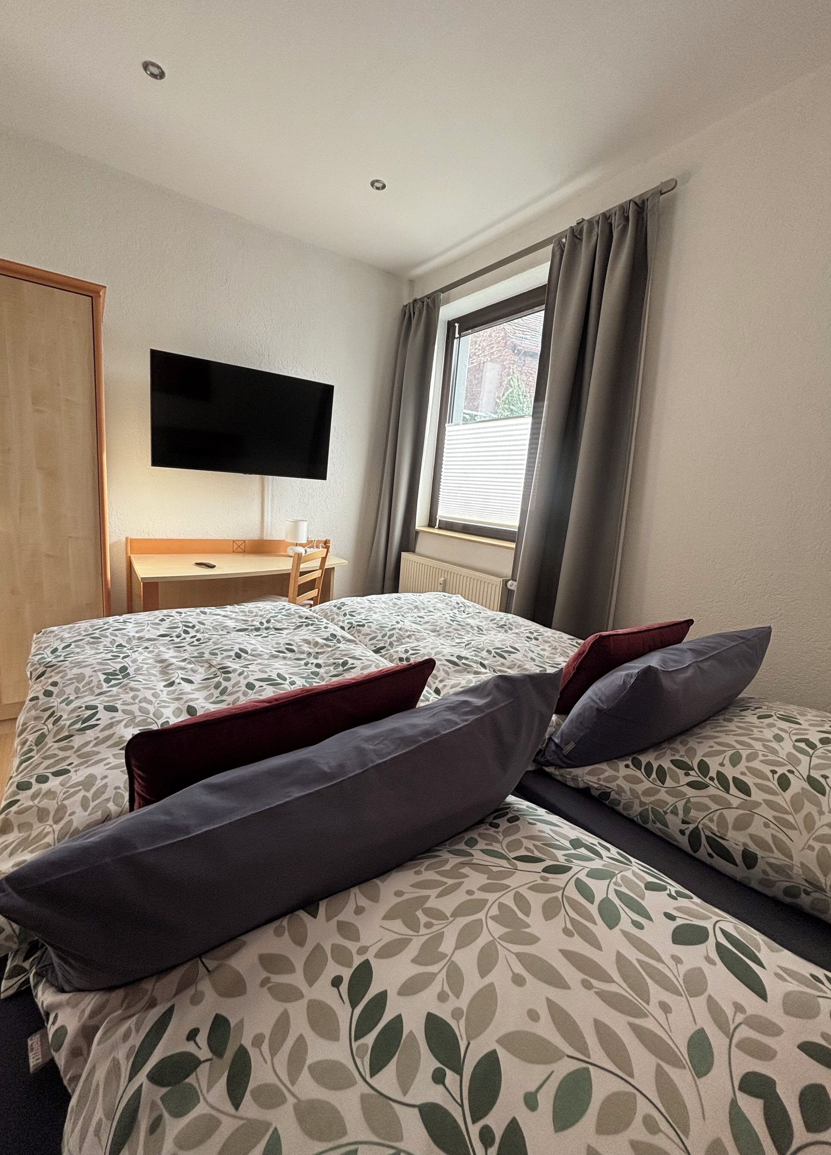 1 chambre, bureau, Wi-Fi, draps fournis