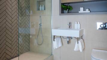 Hair dryer, towels