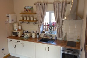 Apartment | Private kitchen - Rustic Kerry Hideaway - Cliffs, Coast & Comfort (Valentia Island)