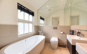 Towels, soap, toilet paper