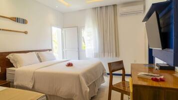 Quarto família | Cofres nos quartos, cortinas blackout, quartos à prova de som