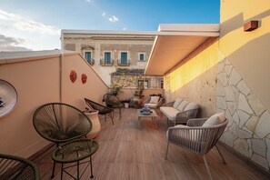 Terrasse sur le toit