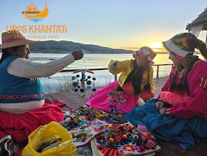 Standard Room, Lake View | Terrace/patio - Uros Khantati - Lago Titicaca (Puno)