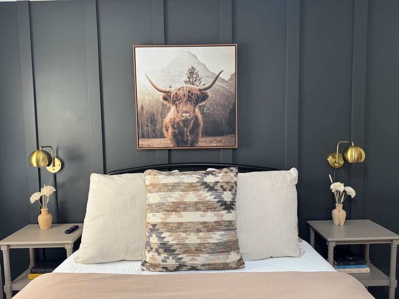 2 habitaciones, tabla de planchar con plancha y wifi 