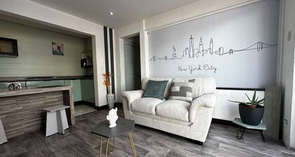 Encantador Departamento minimalista de 2 habitaciones en la capital, Quito