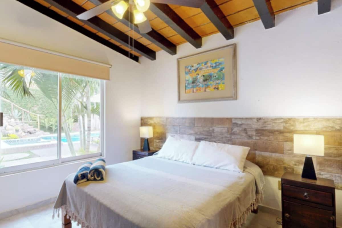 Villa, Air conditioning, Pool View | In-room safe, free WiFi, individually decorated, individually furnished