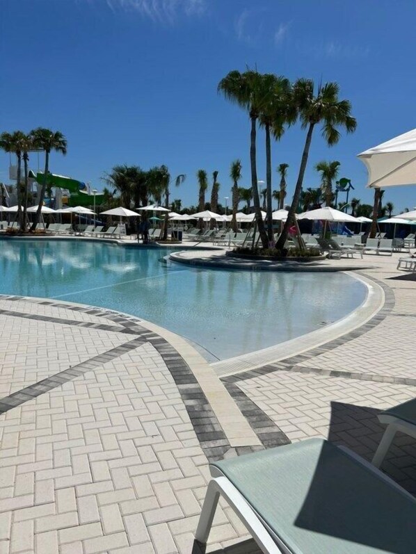 Opvarmet pool