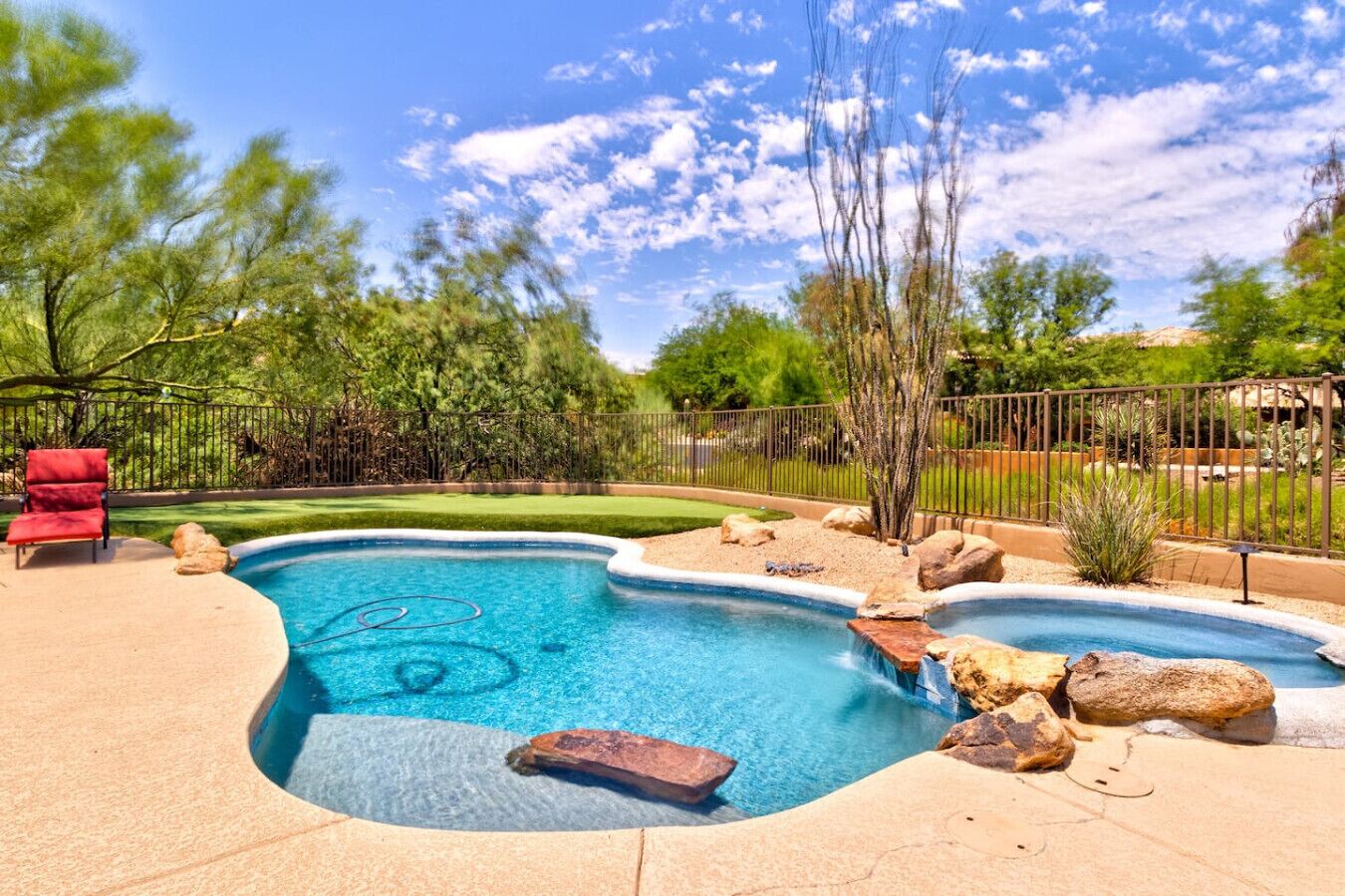 Una piscina climatizada