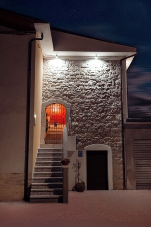Fassade der Unterkunft
