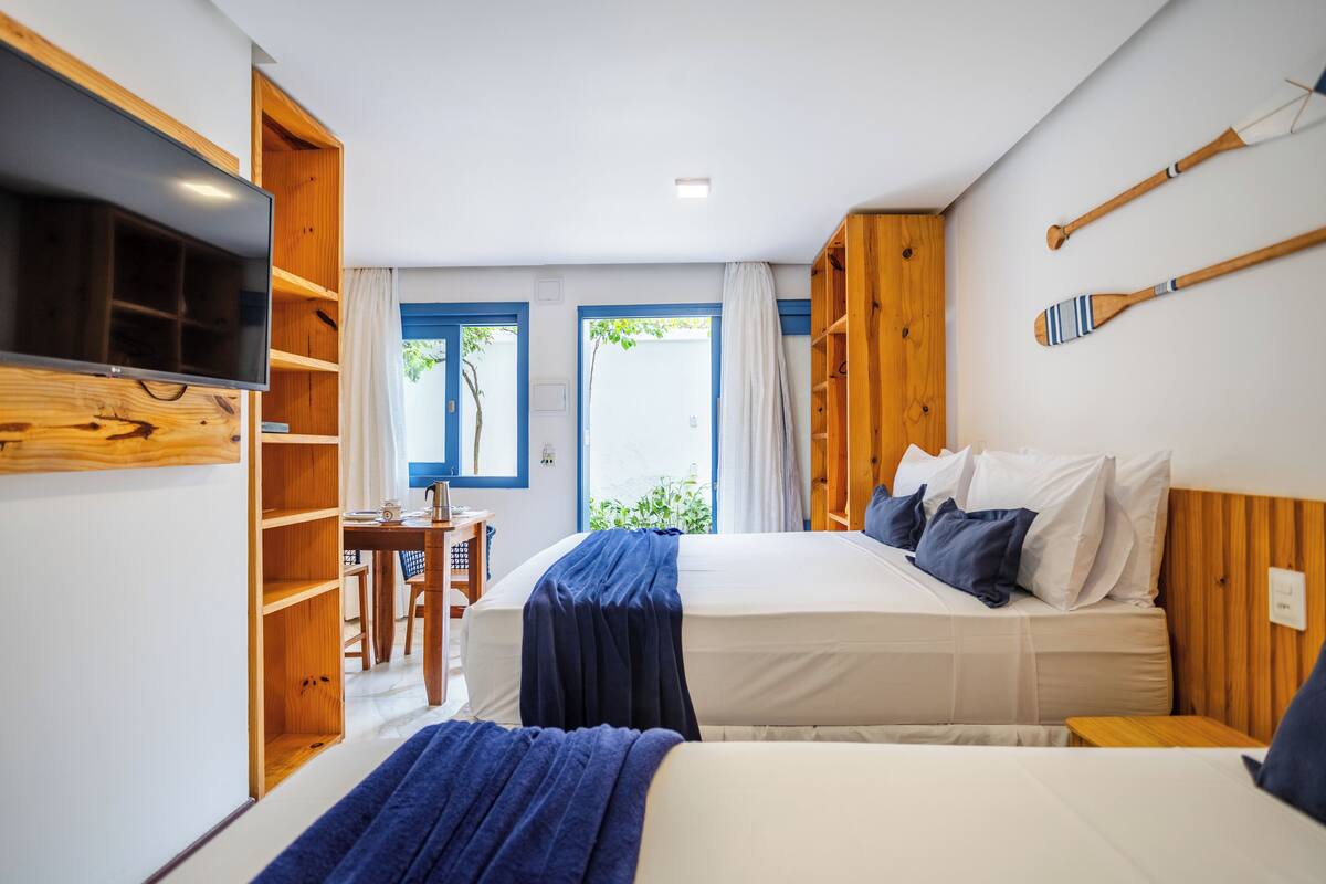 Standard-Vierbettzimmer, Mehrere Betten, Küche