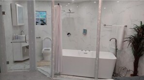 Handdoeken, zeep, toiletpapier