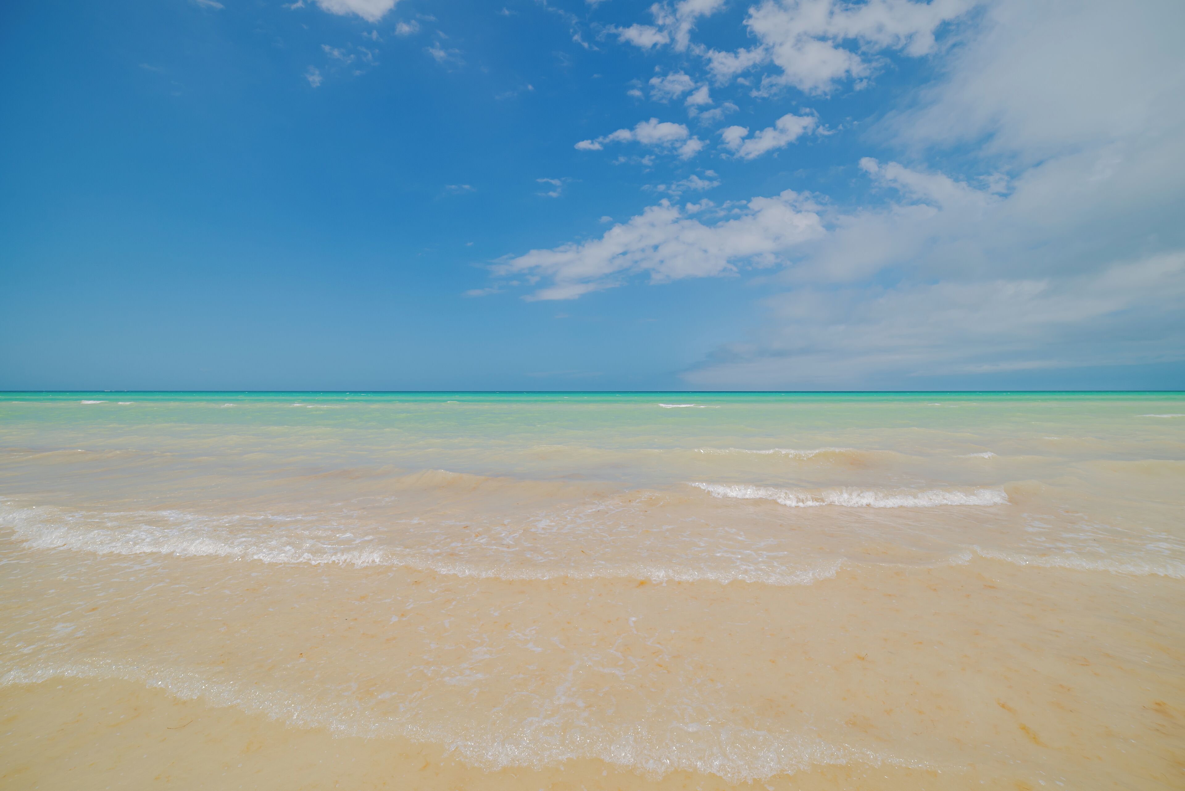Playa en los alrededores y playa de arena blanca 