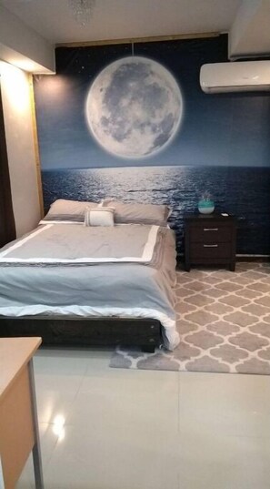 1 soverom, wi-fi og sengetøy