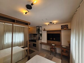 1 chambre, fer et planche à repasser, Wi-Fi, draps fournis