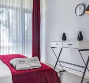 1 bedroom, WiFi, bed sheets