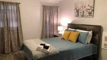 1 間睡房、床單