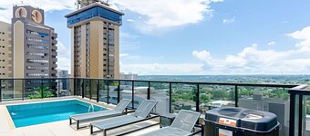 Two-bedroom luxury condominium club Sky with parking space