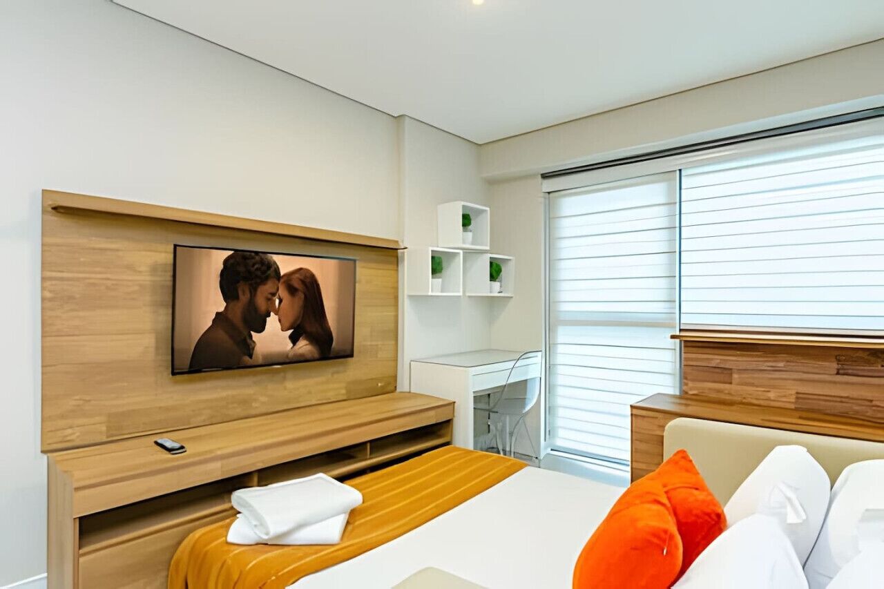 1 habitación, escritorio, wifi gratis y ropa de cama 