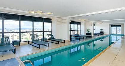 1 Quarto Luxo, Com Vaga, Ar. Condomínio clube Sky