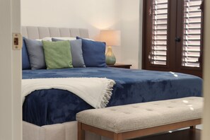 2 bedrooms, iron/ironing board, travel cot, free WiFi