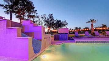 Opvarmet pool