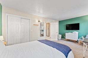 2 Schlafzimmer, Schreibtisch, kostenloses WLAN, Bettwäsche