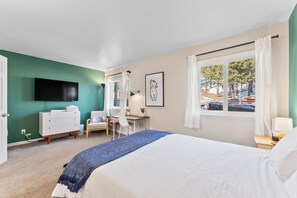 2 Schlafzimmer, Schreibtisch, kostenloses WLAN, Bettwäsche