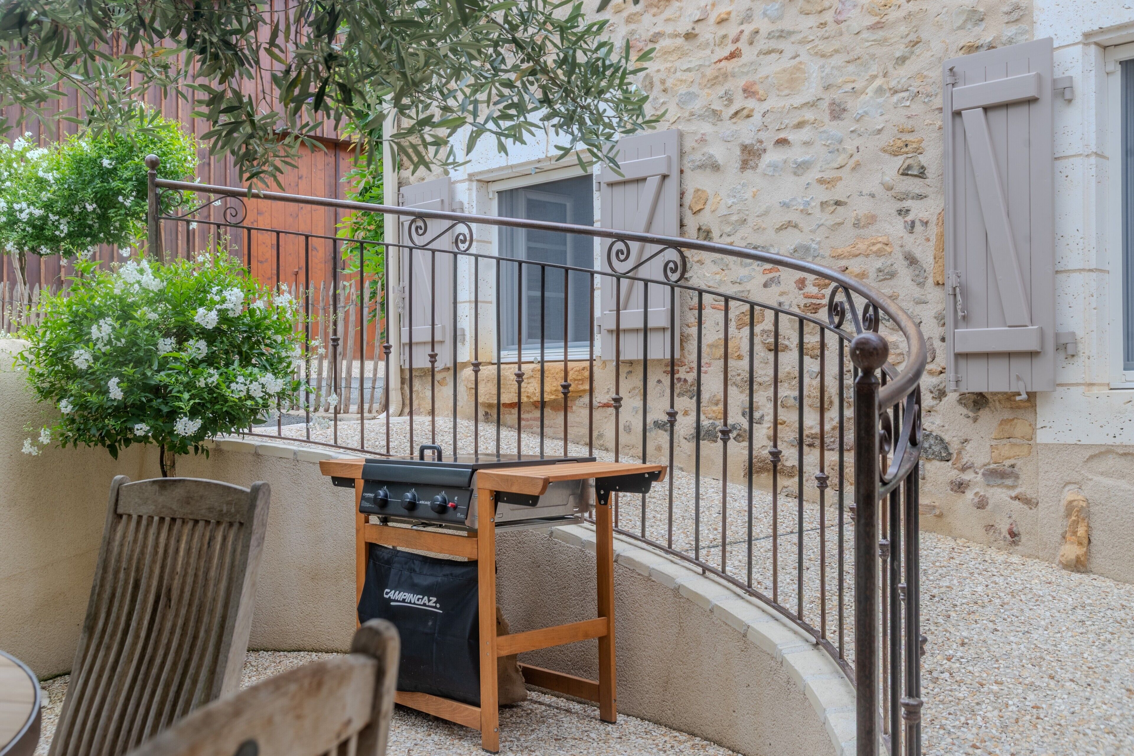 Enceinte de l’hébergement