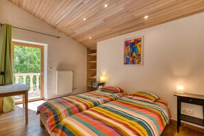 2 chambres, Wi-Fi gratuit, draps fournis