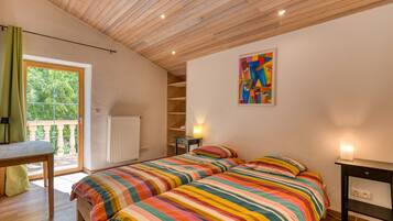 2 chambres, Wi-Fi gratuit, draps fournis