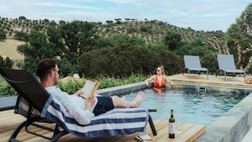 Una piscina climatizada
