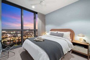 1 bedroom, iron/ironing board, travel crib, free WiFi
