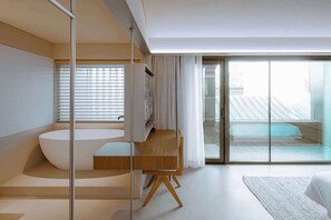 Baignoire relaxante profonde