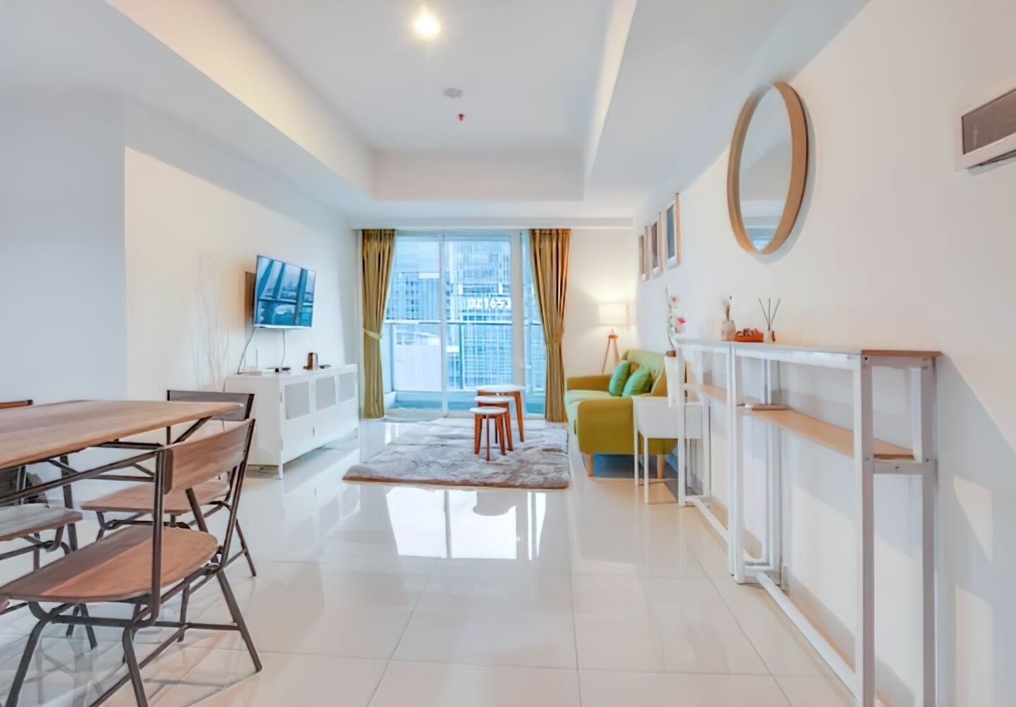 Leilighet – deluxe, 2 soverom, balkong, byutsikt | Utsikt fra rommet