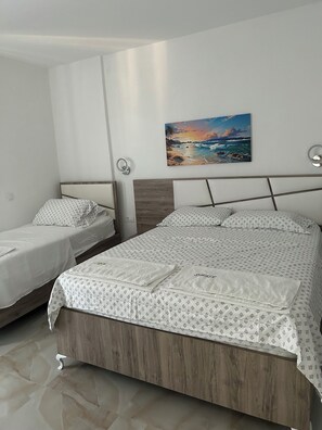 1 chambre, fer et planche à repasser, Wi-Fi, draps fournis
