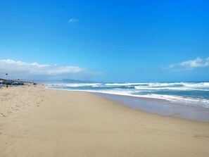 Tæt på stranden