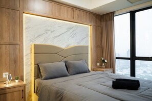 Superior Apartment, 1 Bedroom, Kitchen, City View | View from room