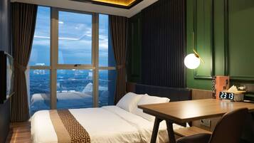 Deluxe Apartment, 2 Bedrooms, Balcony, City View | City view