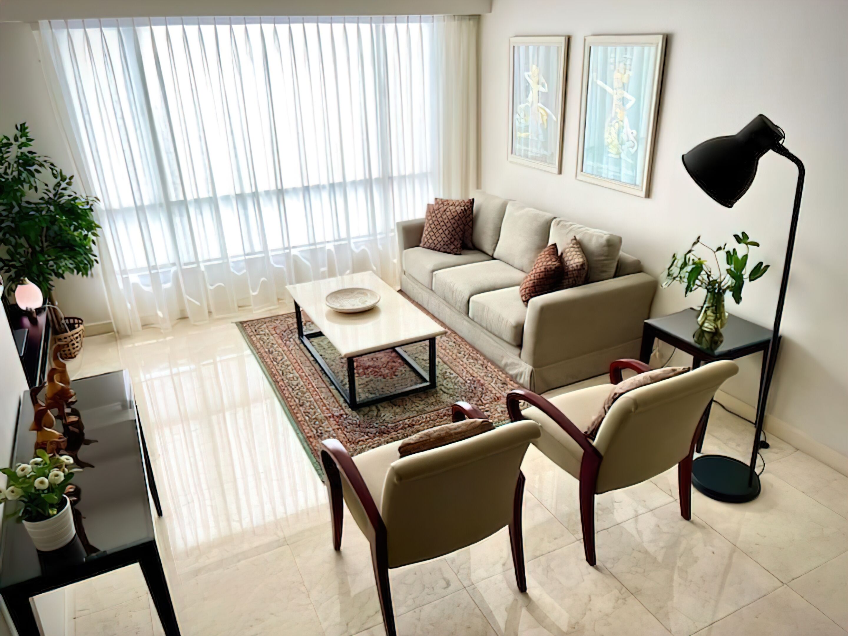 Deluxe Apartment, 3 Bedrooms, Balcony, City View | View from room