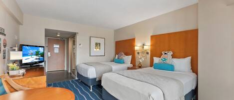 Een strijkplank/strijkijzer, wifi, beddengoed