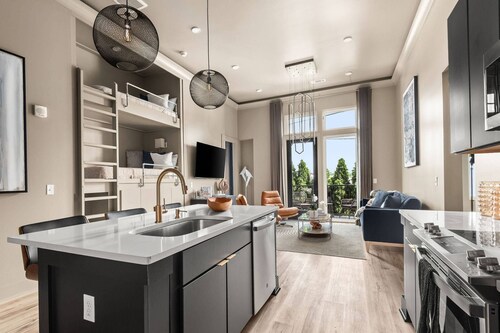 NEO One ~ Listing Combines Two Luxury Condos ~ Near Downtown ~ Free Parking ~  Skydeck ~ Sleeps 18