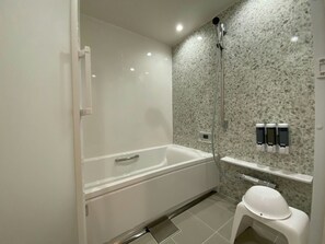 Hair dryer, towels