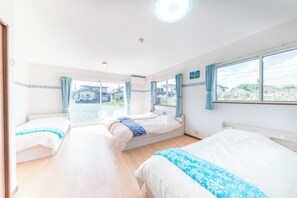 2 bedrooms, desk, iron/ironing board, free WiFi